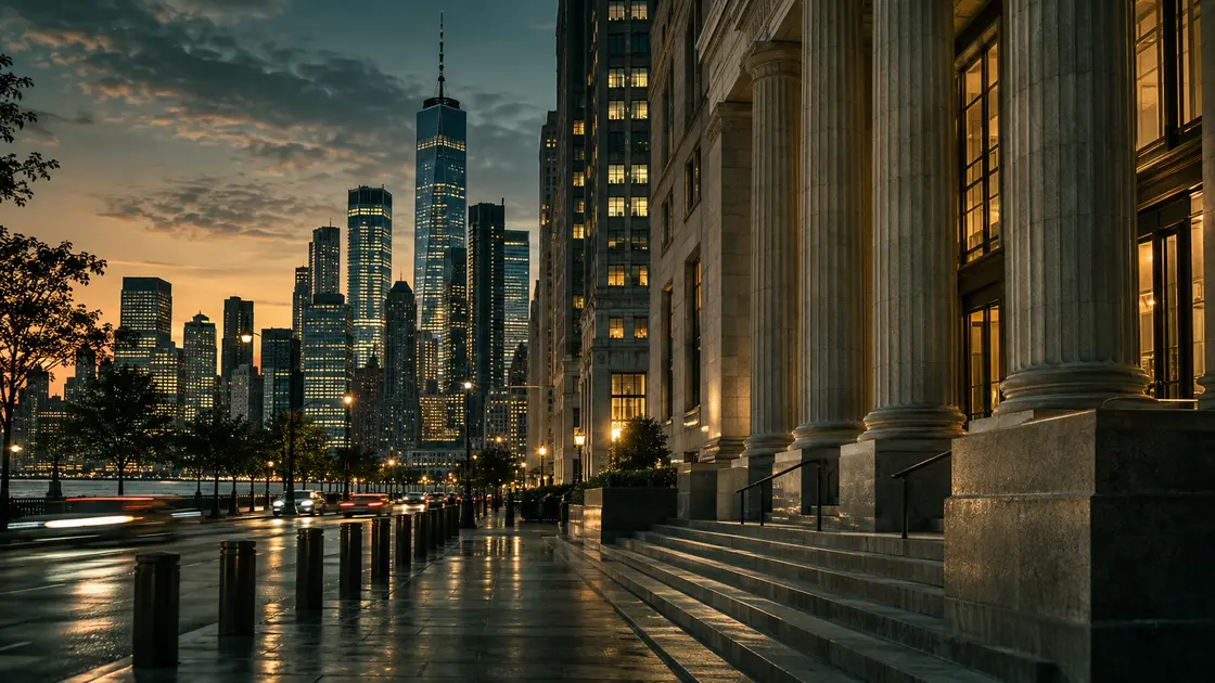 New York city skyline